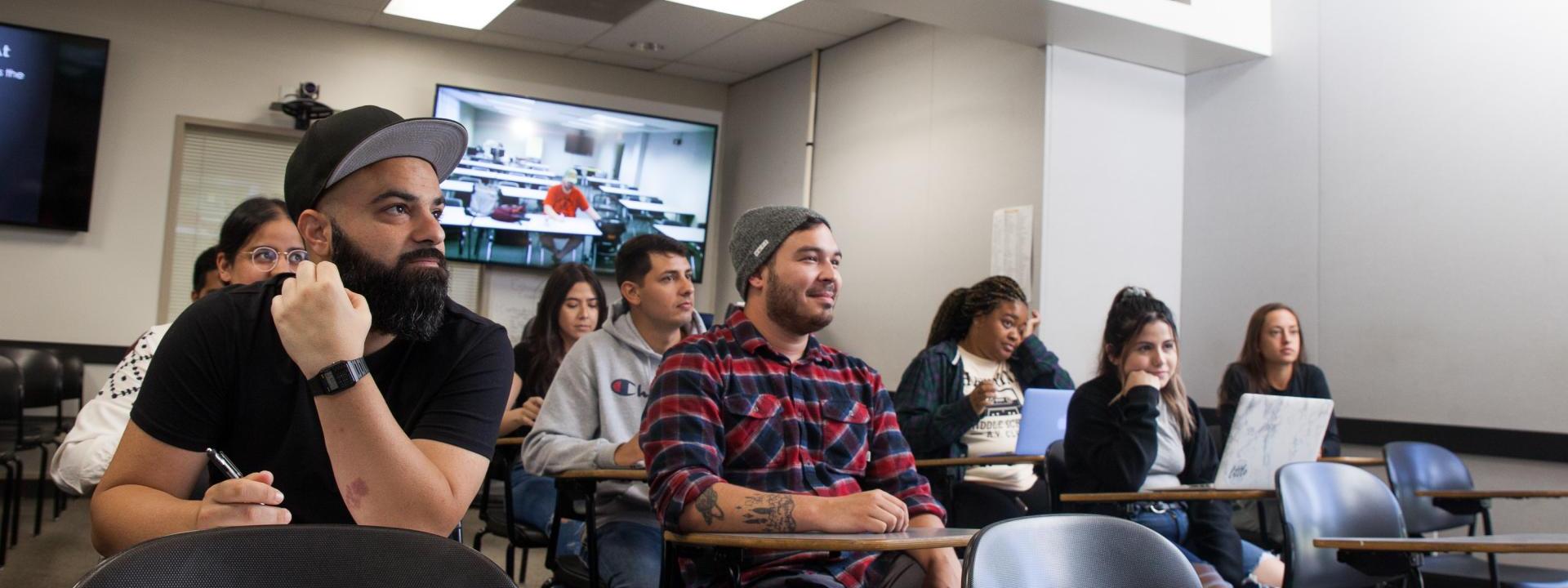 Students in classroom