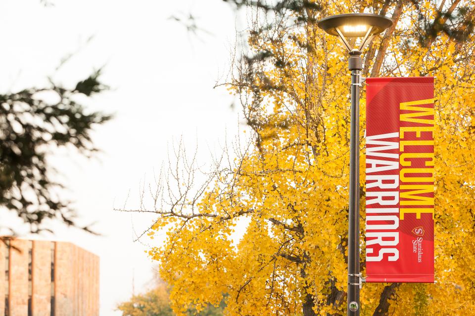 Campus at fall