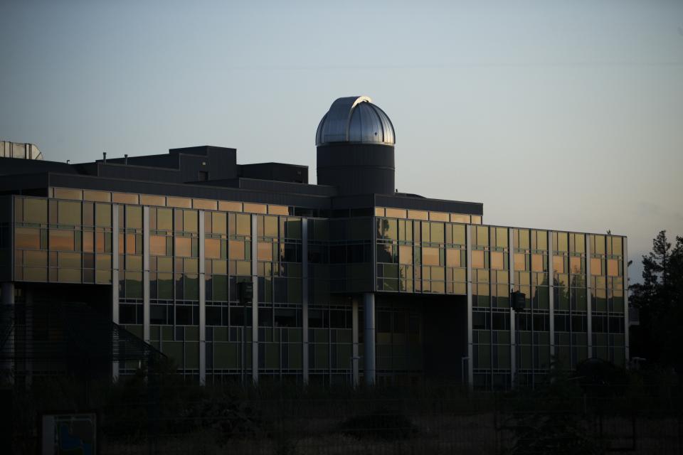 building on campus